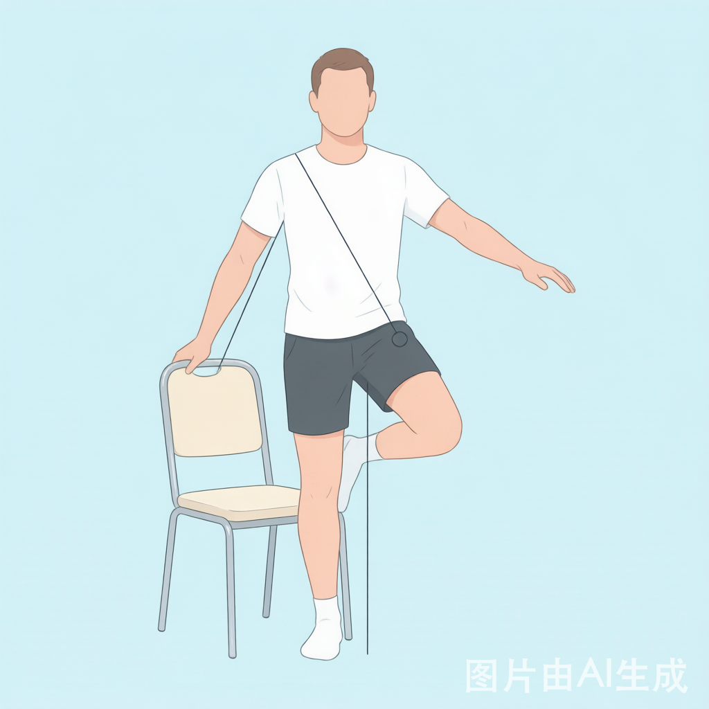 单腿站立