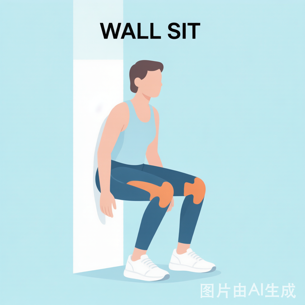 靠墙静蹲