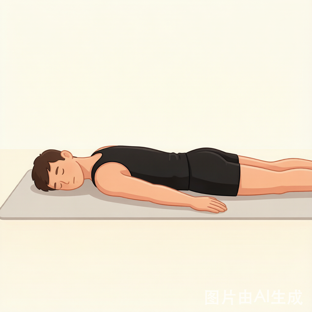 俯卧放松